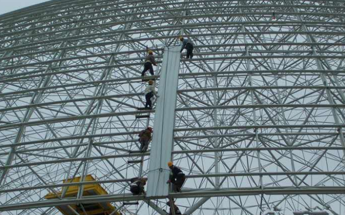 衡水网架装配好以后应当留神哪八项验收事件